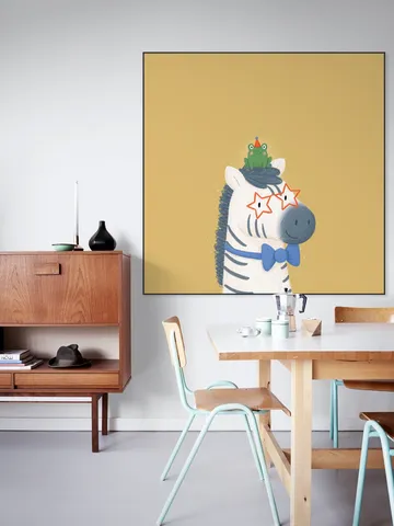 Zebra & Frog