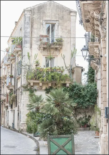 Botanical Street Scene