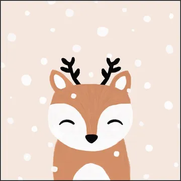 Snow & Deer