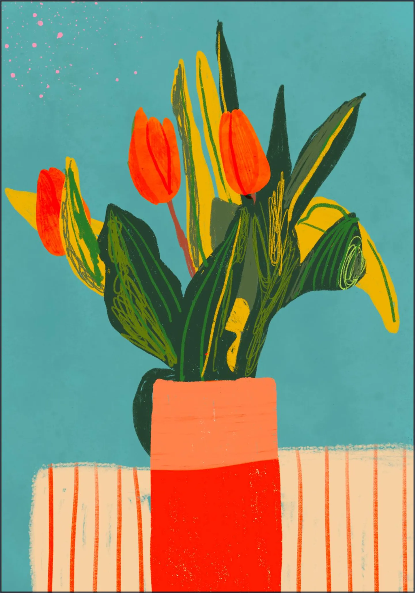 Red tulips
