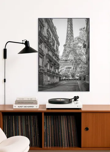 Rue de l'Université with Eiffel Tower, Paris, France