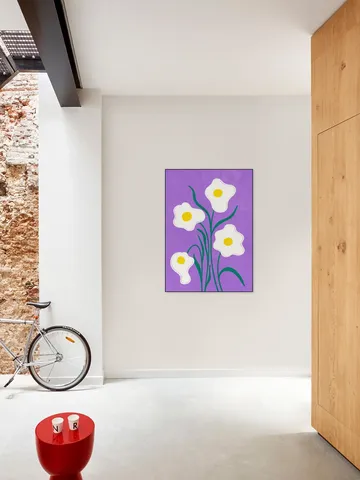 Graphical Flowers Fried Eggs