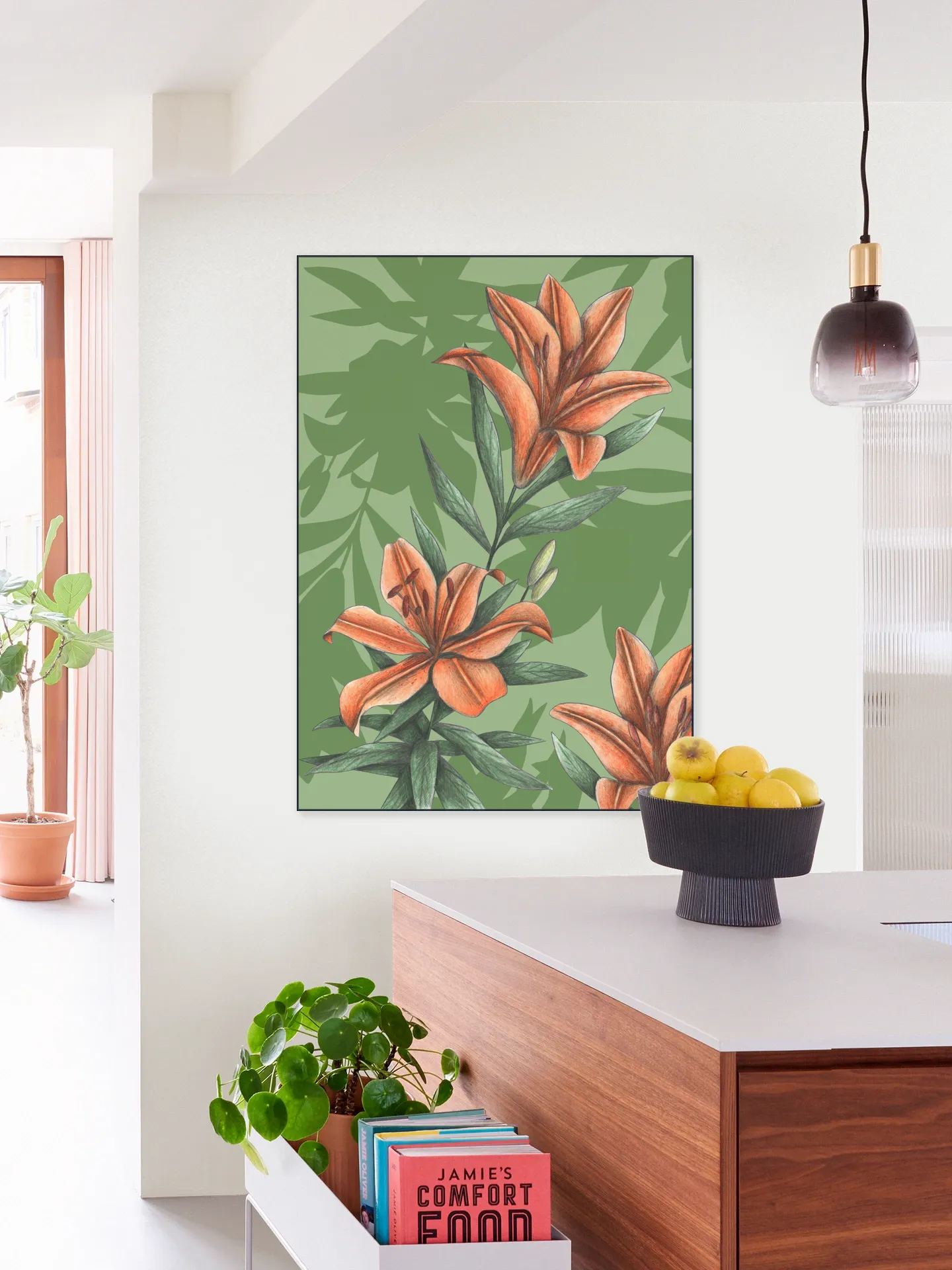 Orange Lilies