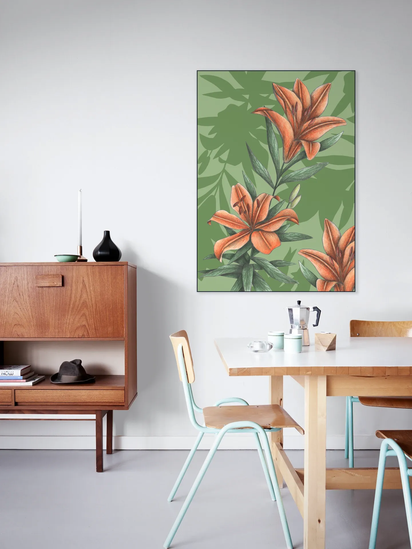 Orange Lilies