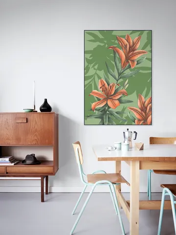 Orange Lilies