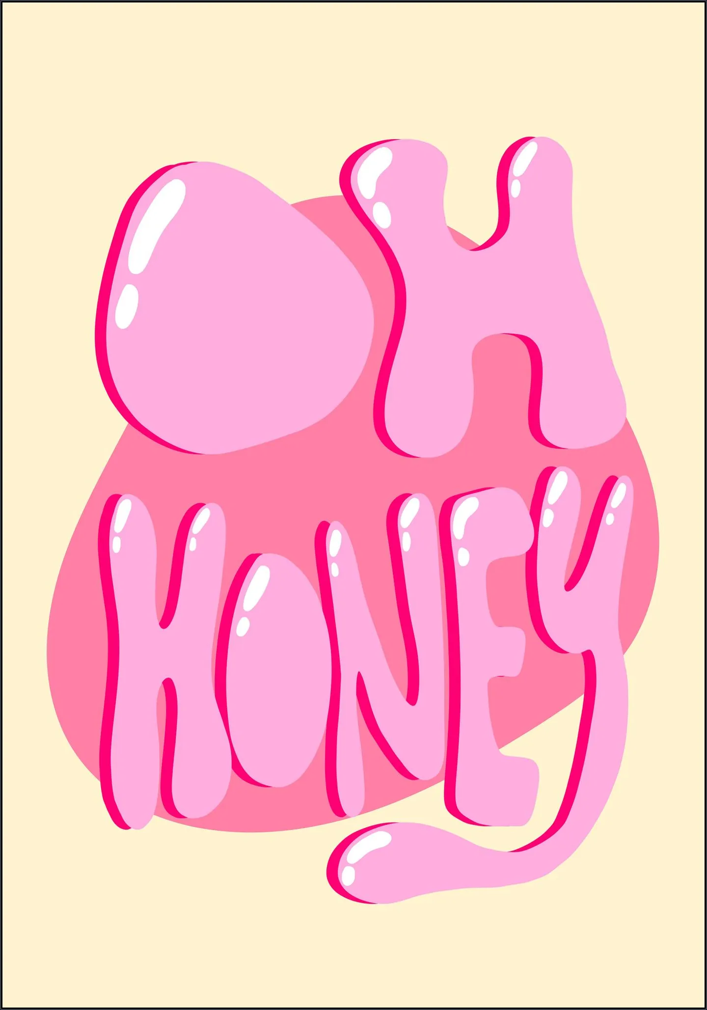 Sweet Bubble Letters