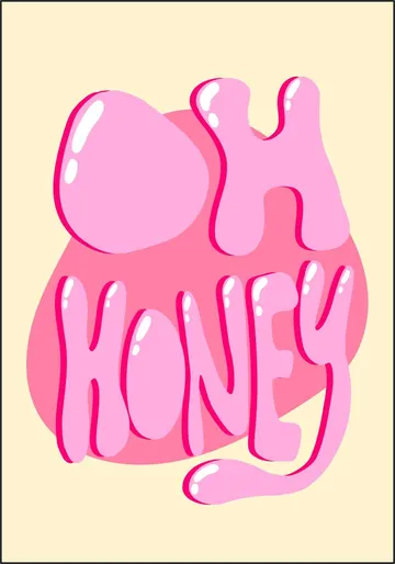 Sweet Bubble Letters