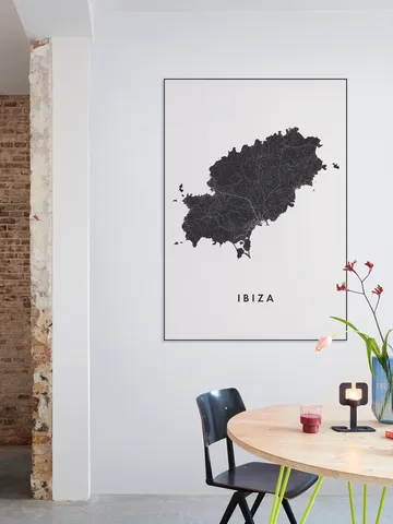 Ibiza Island Map