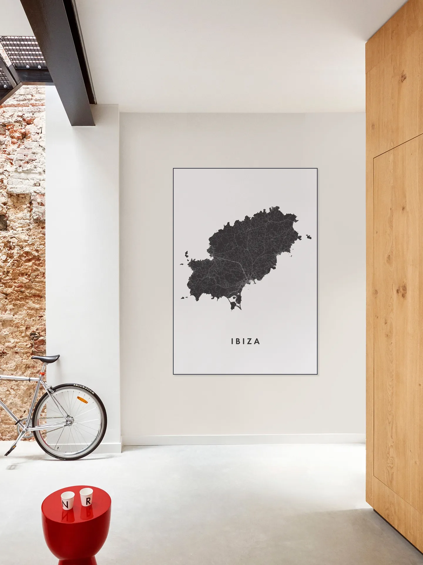 Ibiza Island Map