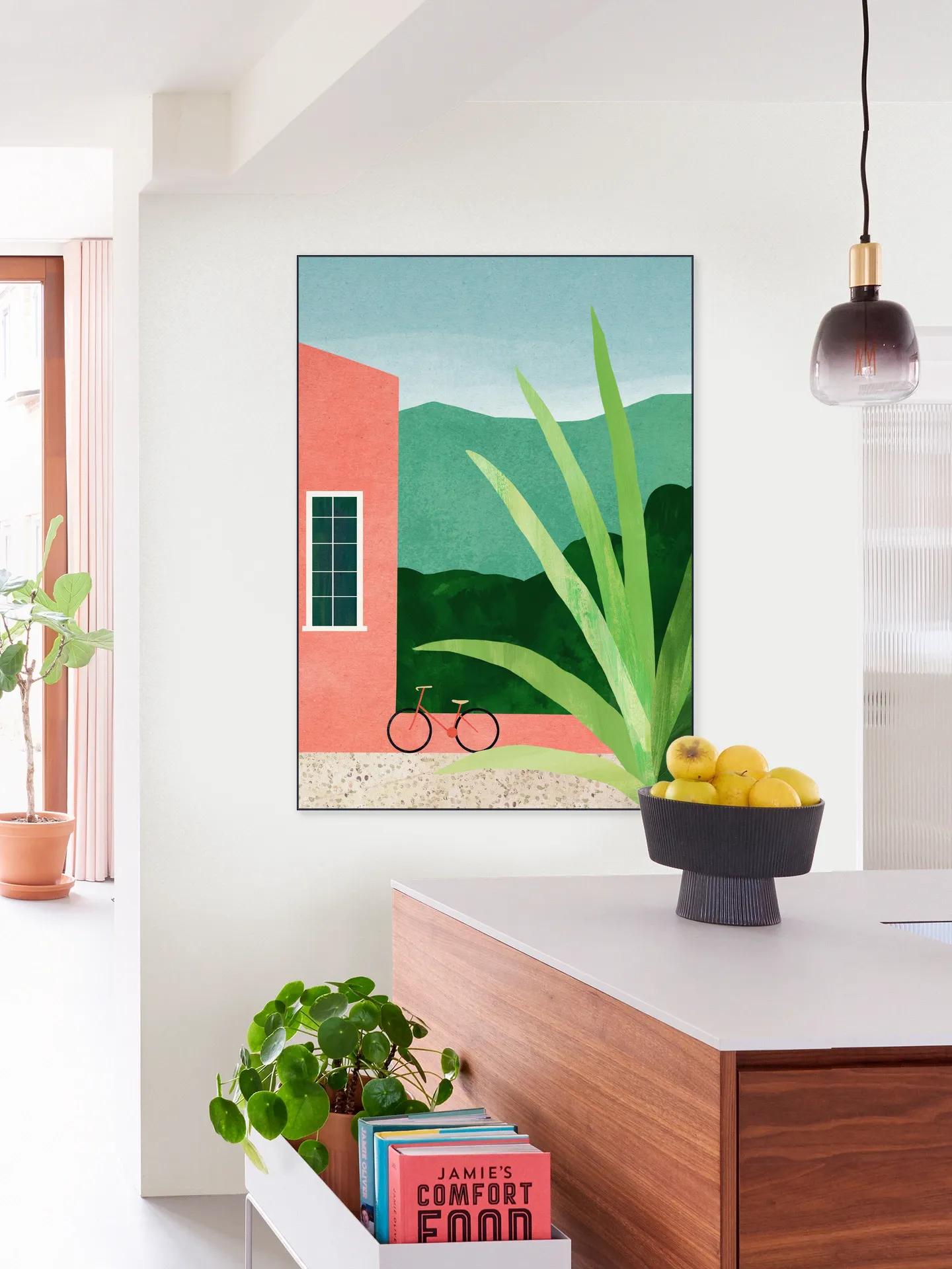 Bicycle Pink House