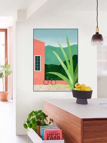 Bicycle Pink House