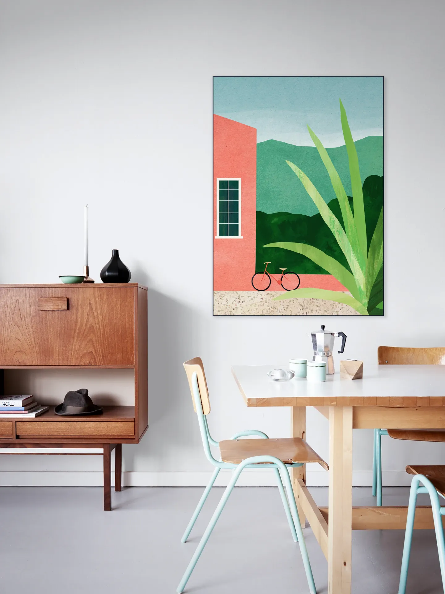 Bicycle Pink House
