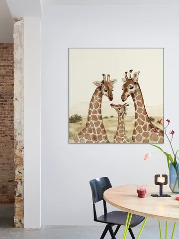 Giraffenfamilie