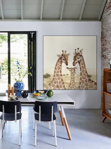 Giraffenfamilie