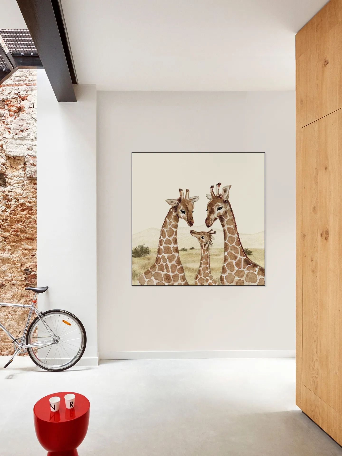 Giraffenfamilie