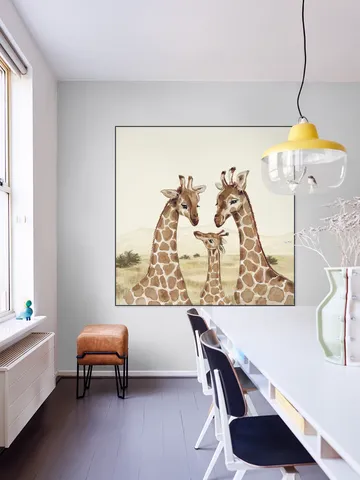 Giraffenfamilie