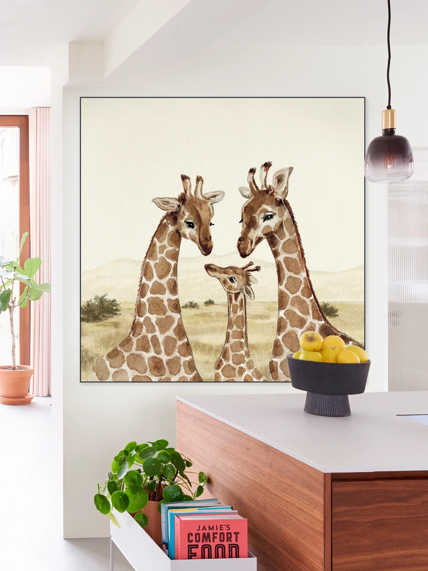 Giraffenfamilie