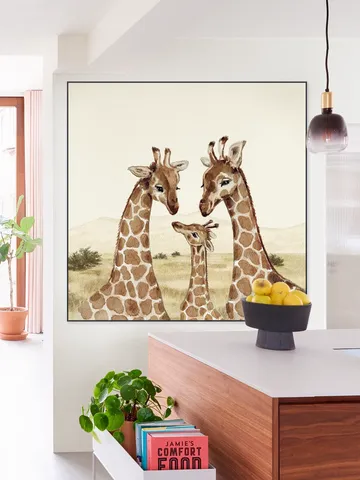 Giraffenfamilie