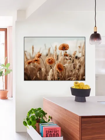 Orange Poppy Field