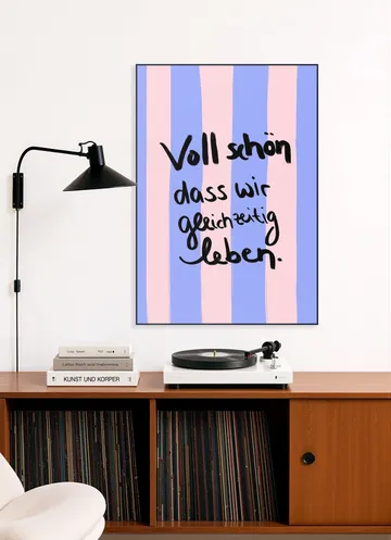 Voll Schön Dass Wir Gleichzeitig Leben - Stripes