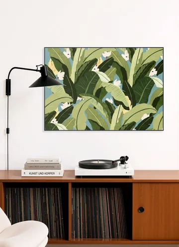 Banana Leaf Stone Blue