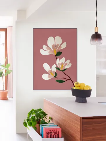 Pink Magnolia Flowers