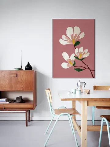 Pink Magnolia Flowers