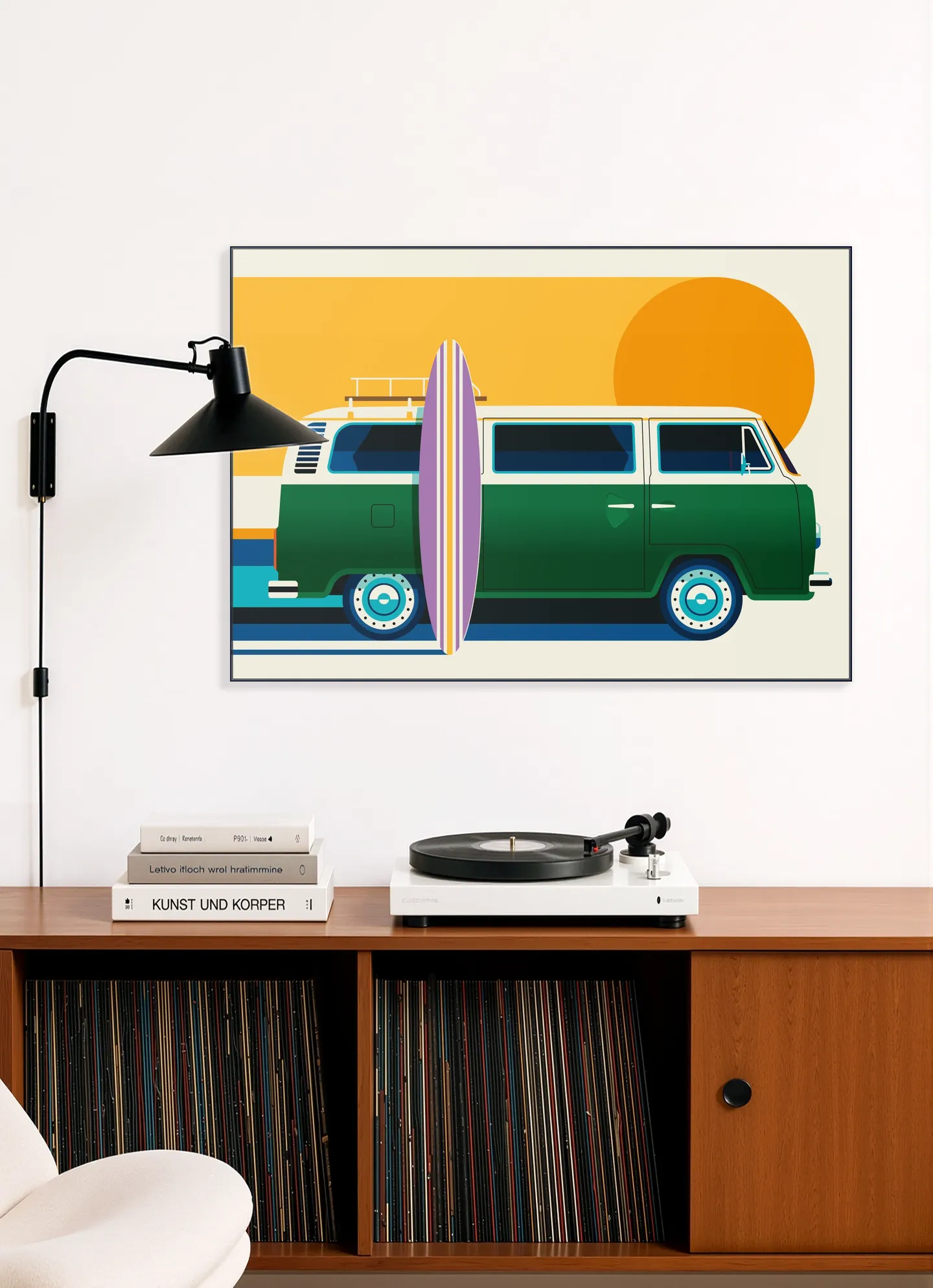Vintage Camping Bus