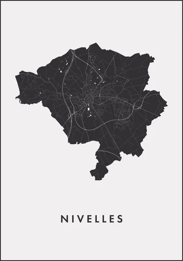 Nivelles City Map