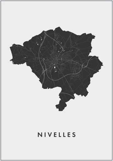 Nivelles City Map