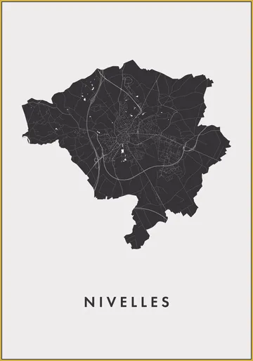 Nivelles City Map