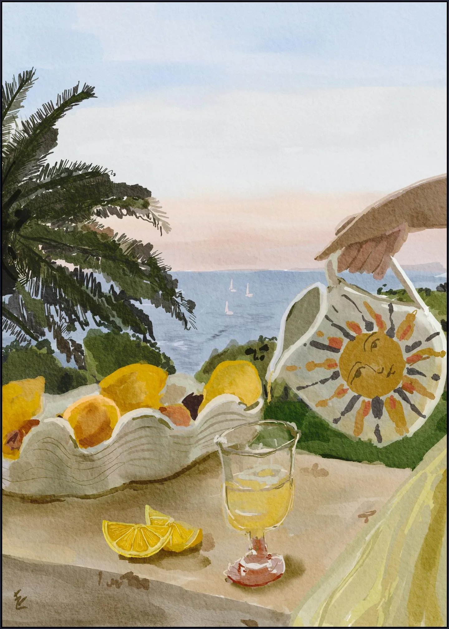 Sun And Lemons