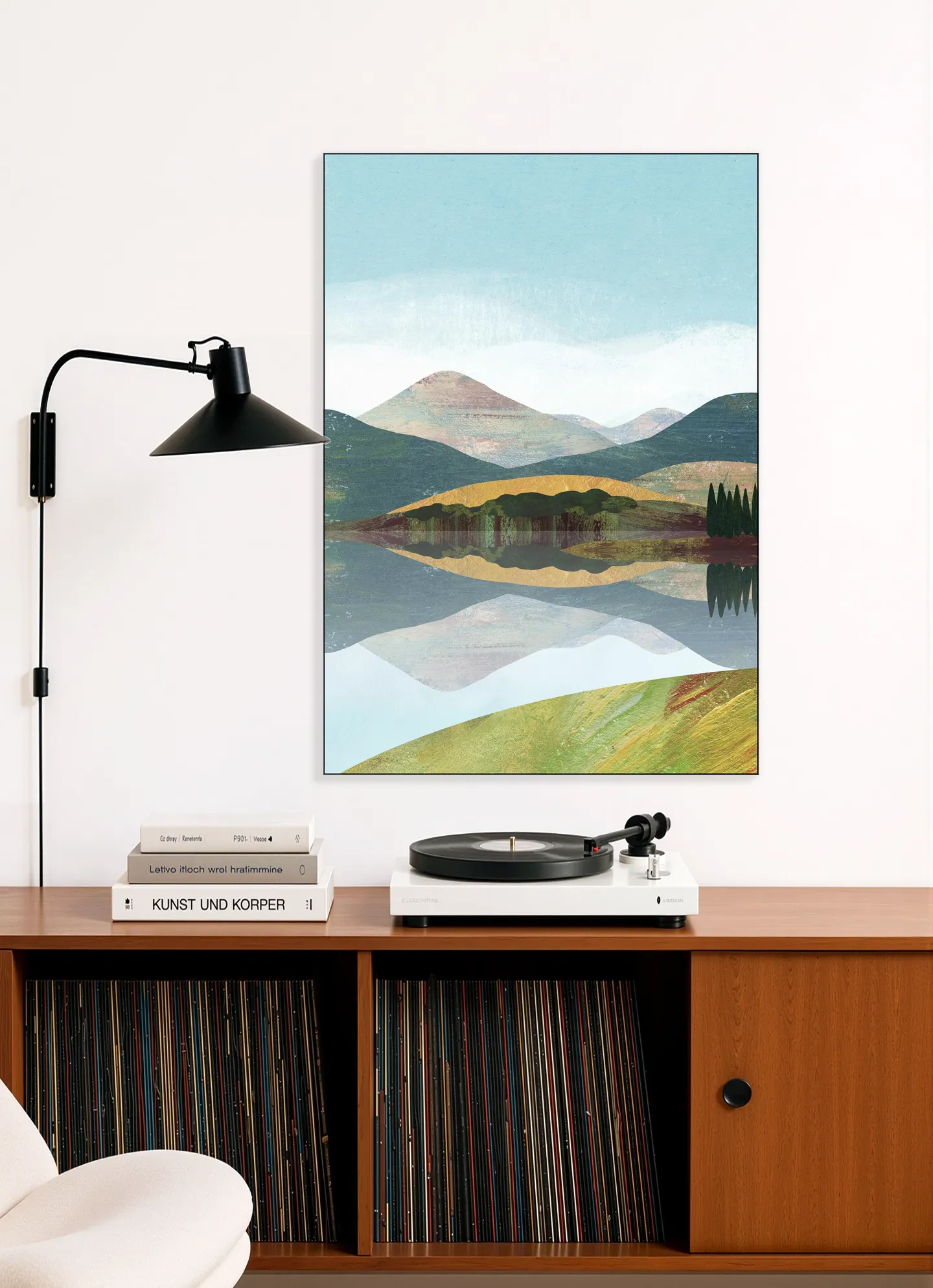 Mountain Lake Landscape