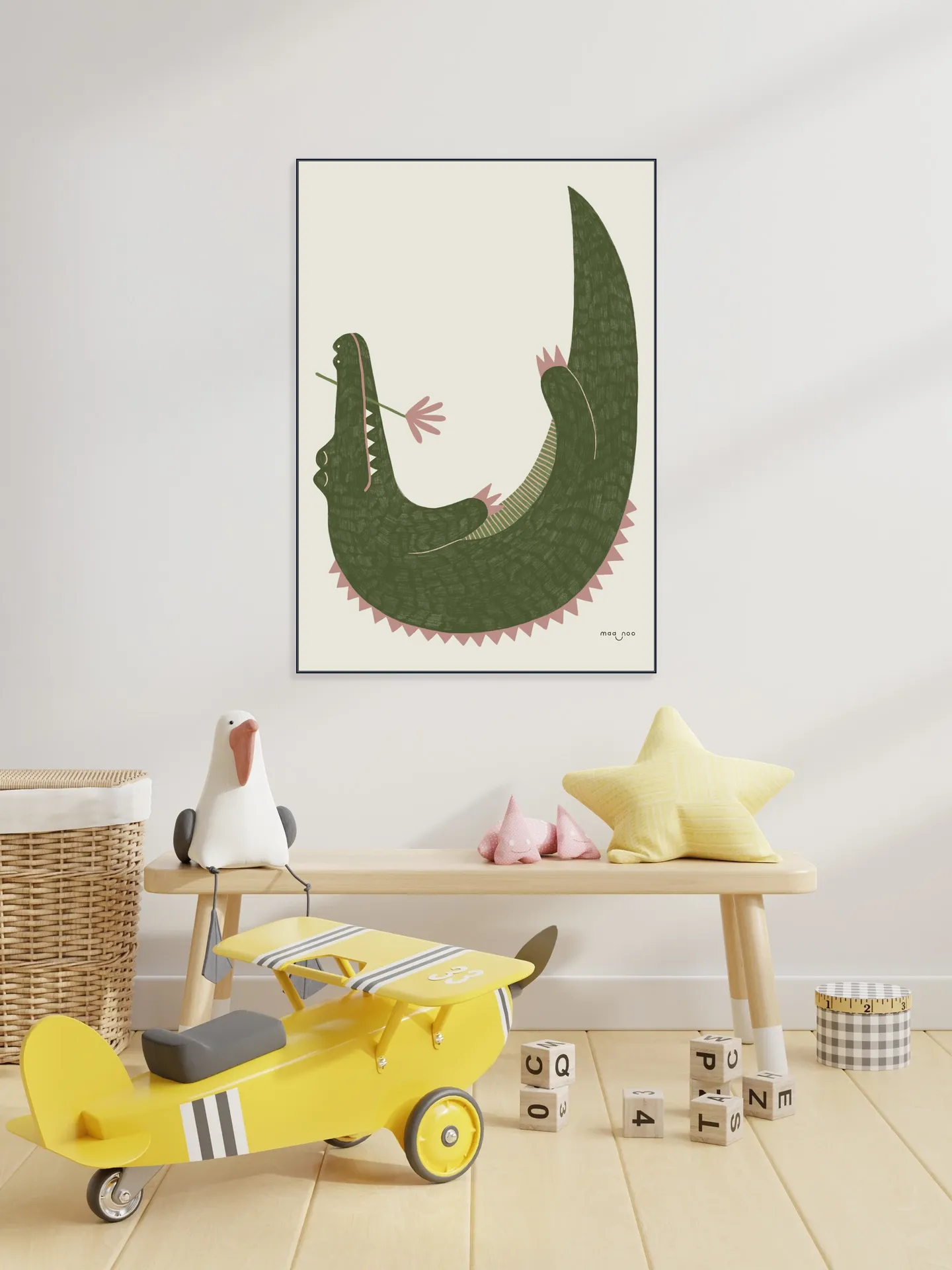 Lazy Crocodile