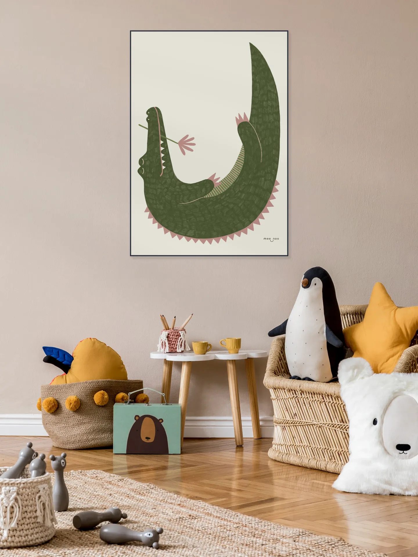 Lazy Crocodile