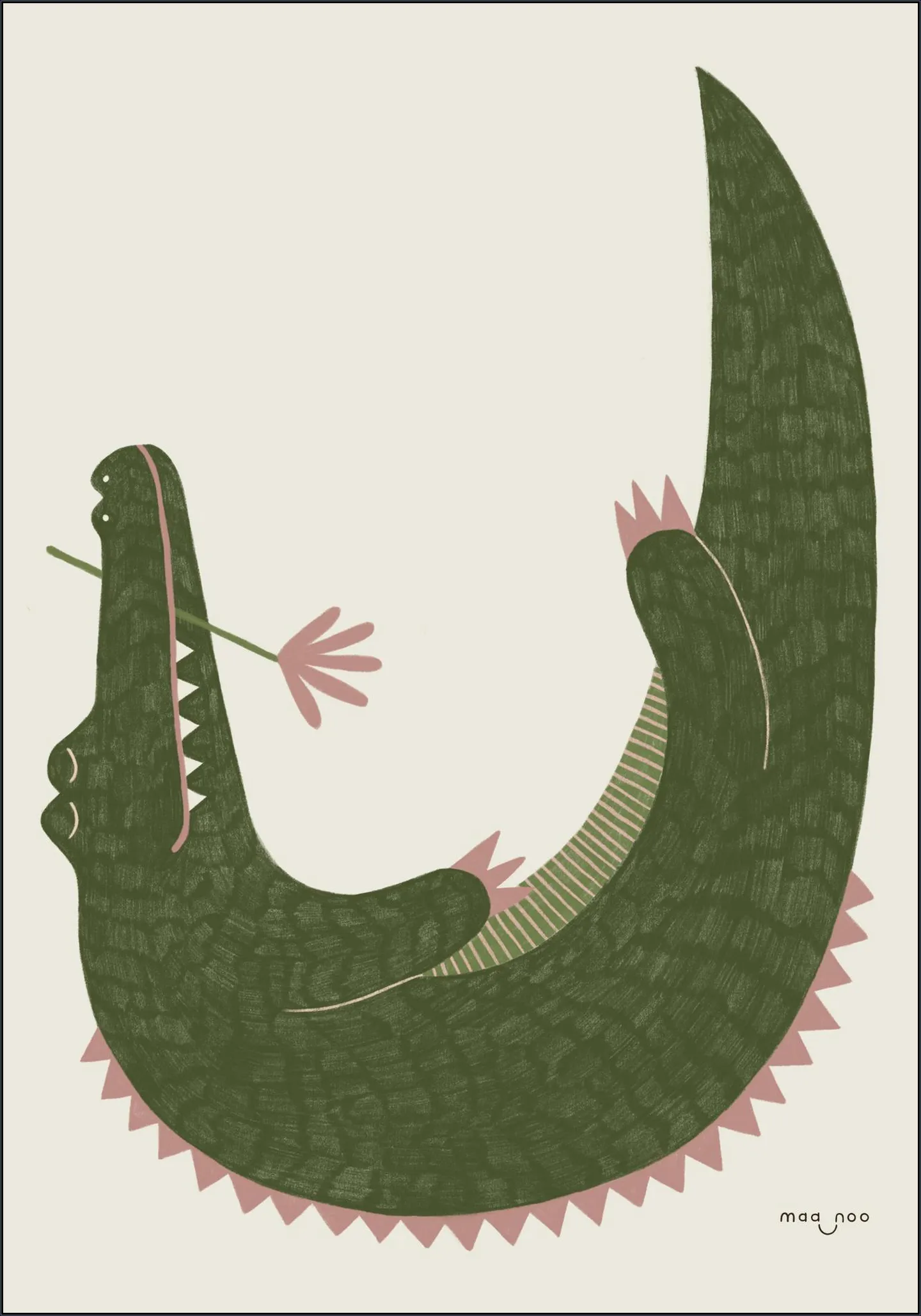 Lazy Crocodile