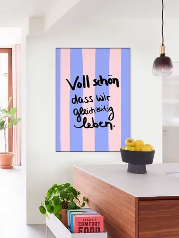 Voll Schön Dass Wir Gleichzeitig Leben - Stripes