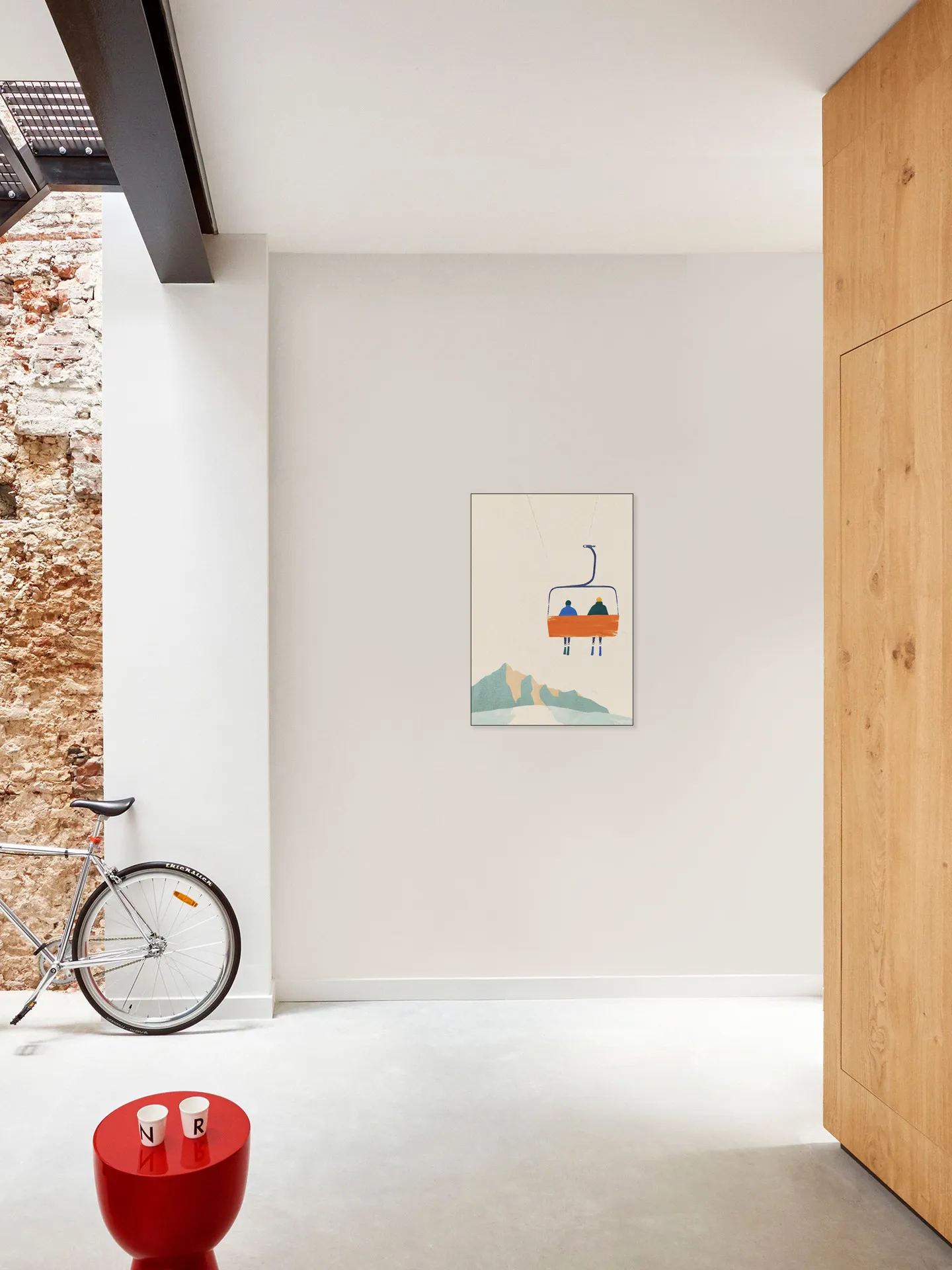 Ski Day 1 - Chairlift
