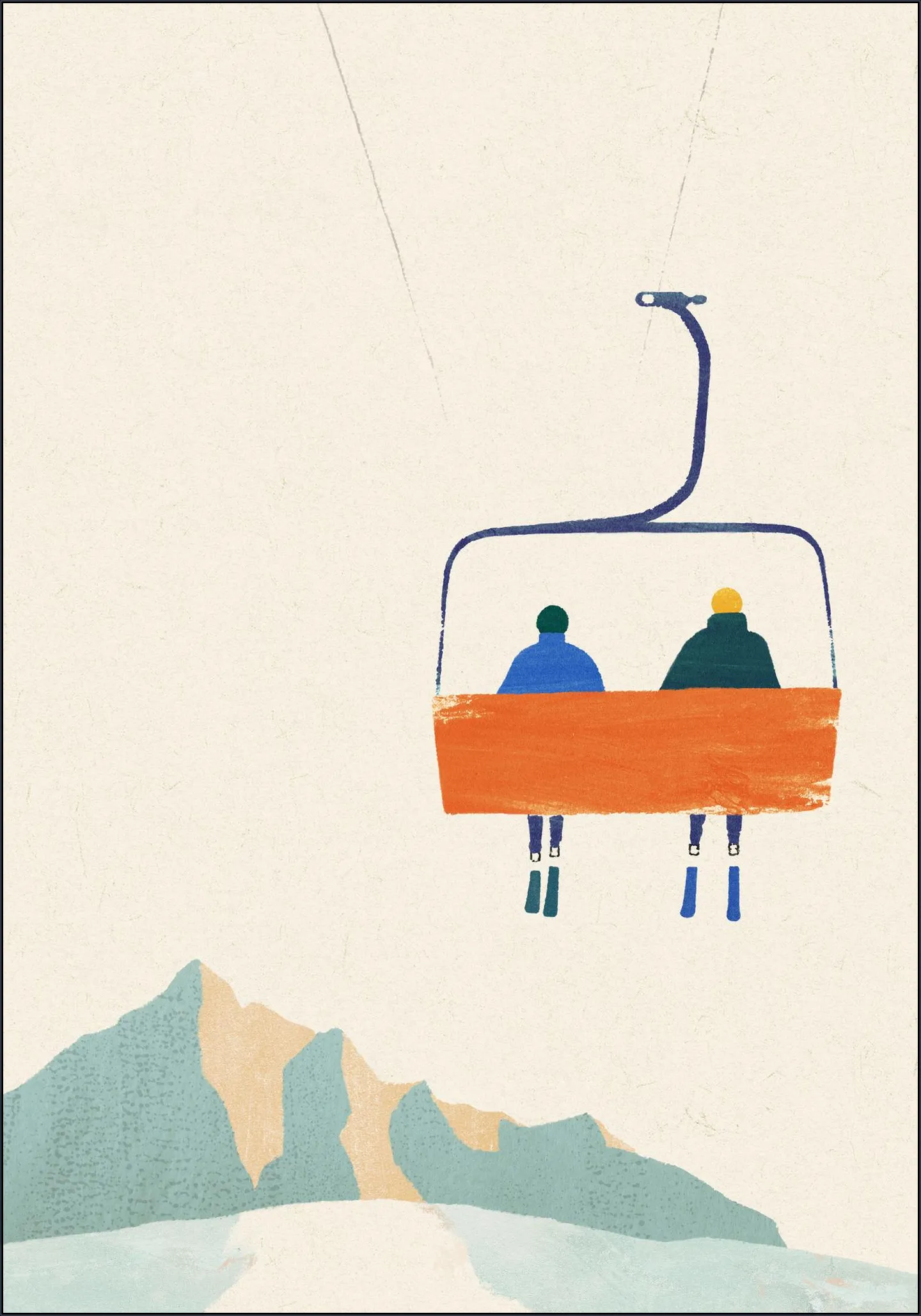 Ski Day 1 - Chairlift