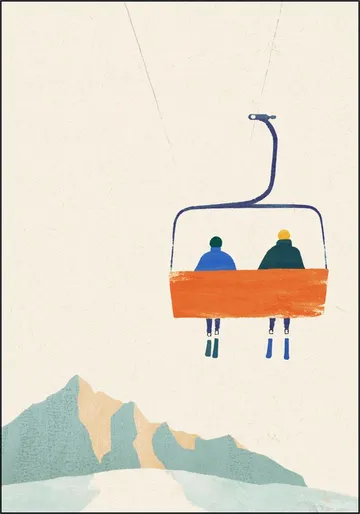 Ski Day 1 - Chairlift