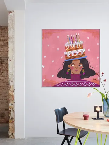 Woman with Pie