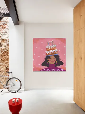 Woman with Pie