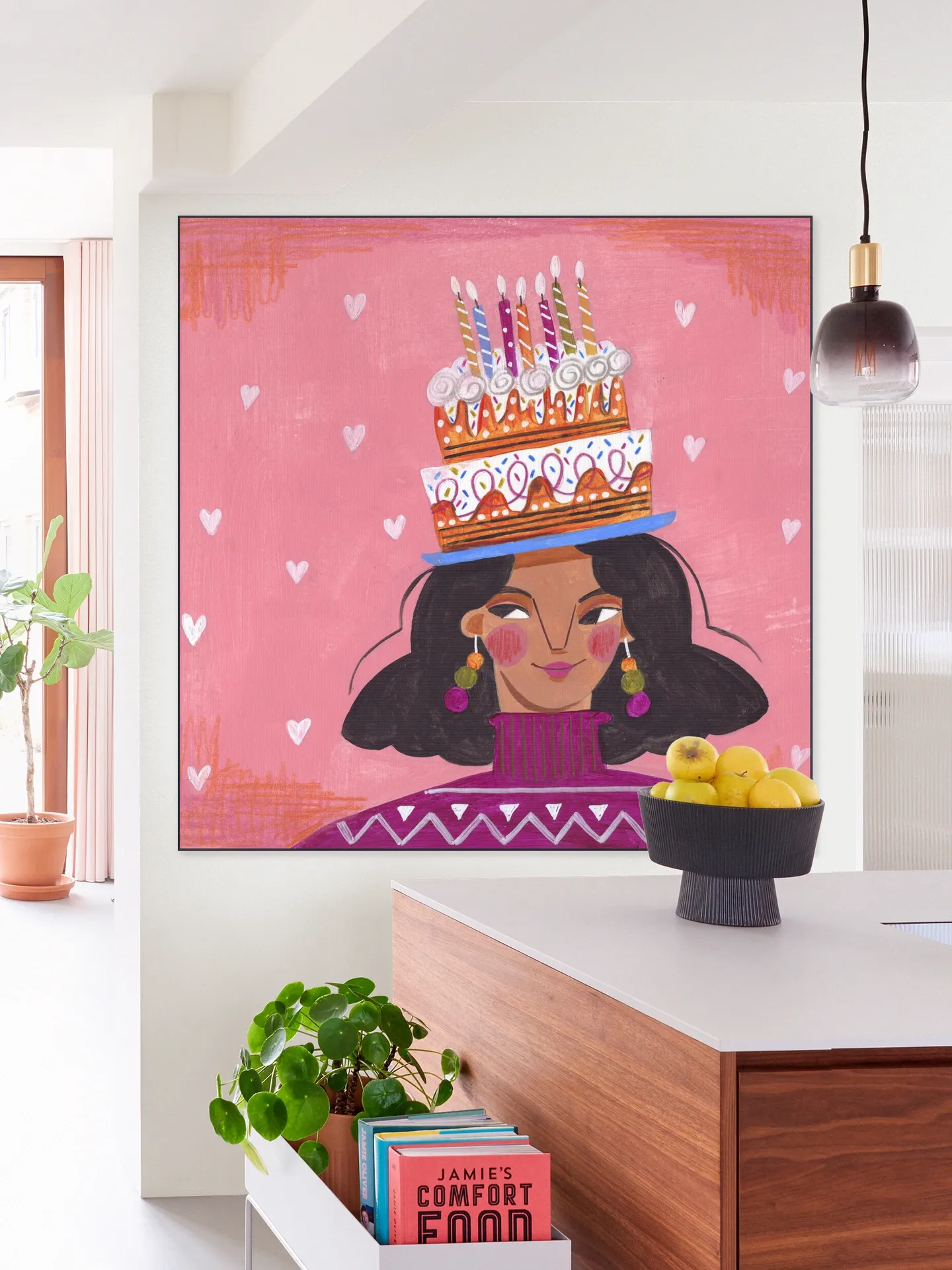 Woman with Pie