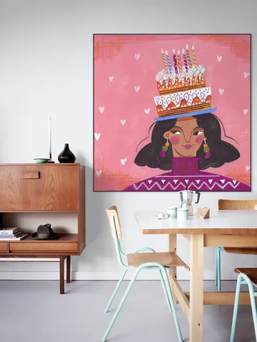 Woman with Pie