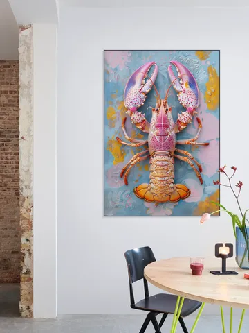 Spring Pastel Lobster