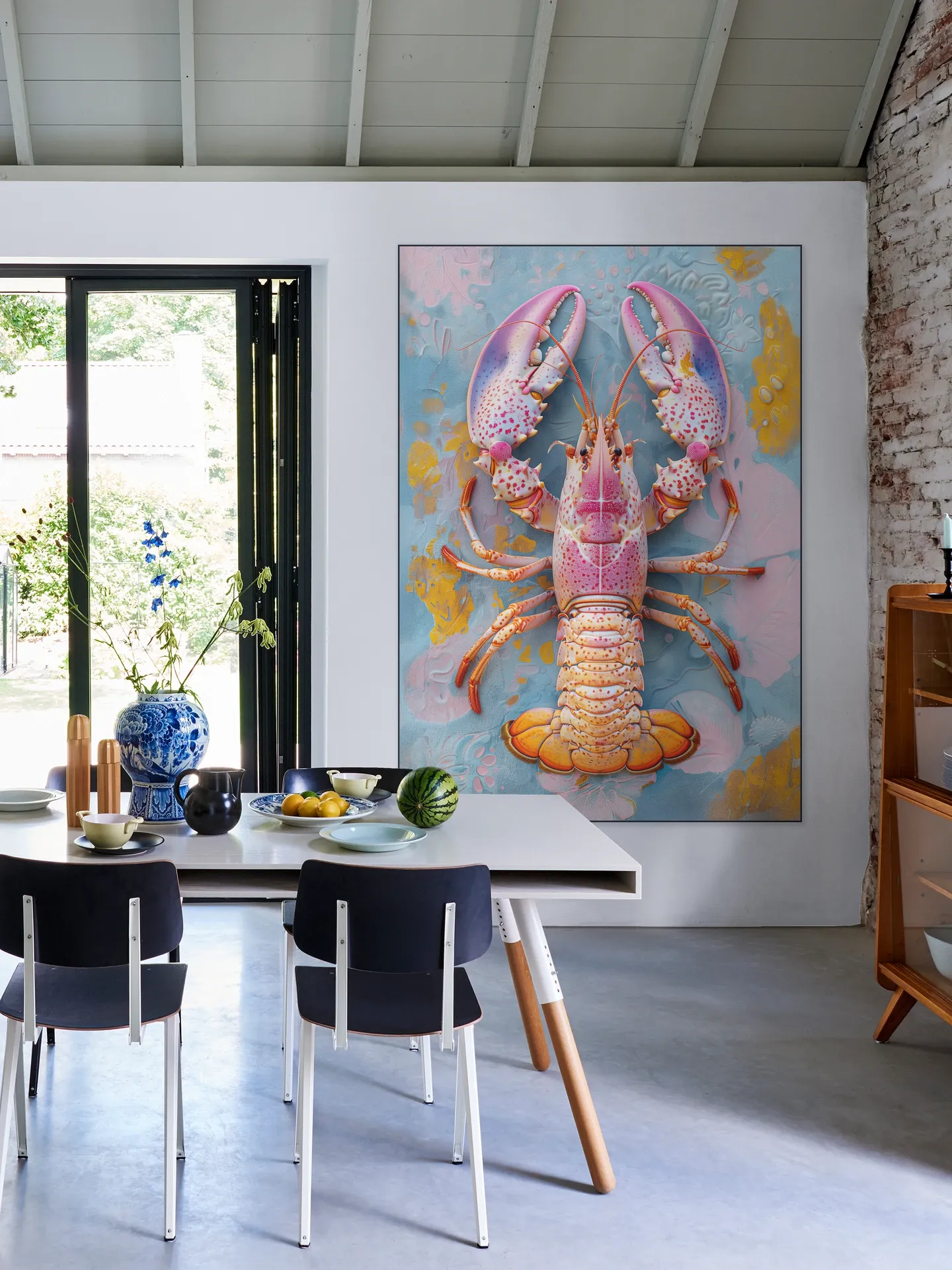 Spring Pastel Lobster
