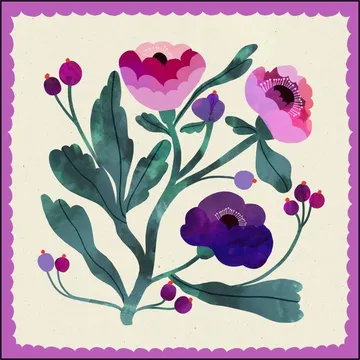 Violet Flower