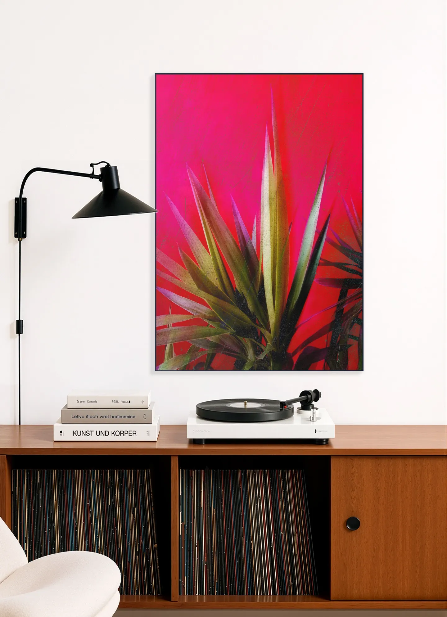 Magenta and Green