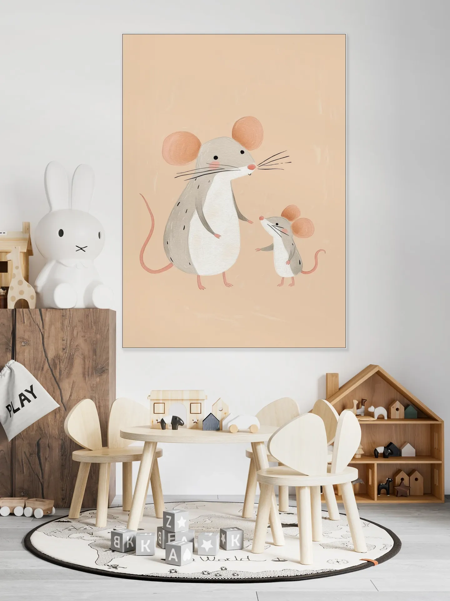 Mommy and Baby Mouse
