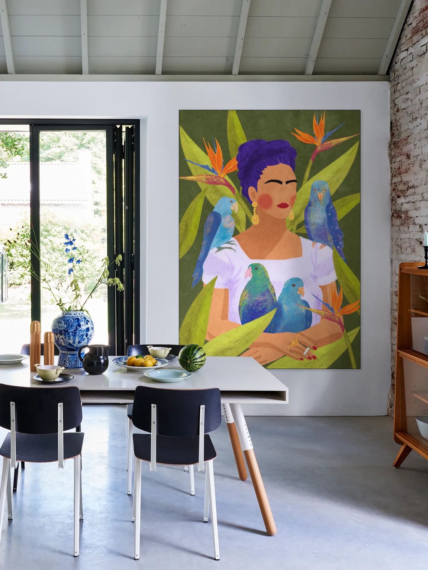 Frida And Birds